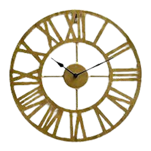 Black & Gold Iron Metal Luxury Home <b>Decorative</b> <b>Wall</b> <b>Clock</b> Quartz Movement Art Design for Everyday Use as an Elegant Gift - Product Image 4