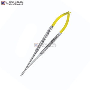 Micro porte-aiguilles manuels de qualité supérieure 0.3mm 18 cm / 7 ''Suture chirurgicale Microchirurgie fine Instruments médicaux ophtalmiques MOL - Product Image 5