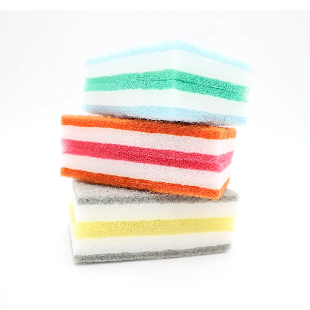 Rub Kitchen Cleaning Sponge Magic Cleaning Biodegradable Loofah-like Utensils Washing Sponge Dish Scrubber Sponge for Kitchen