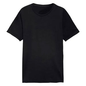 Couleurs noires hommes t-shirt à manches courtes mélange taille col rond Bella toile hommes Tri-mélange équipage t-shirts - Product Image 2