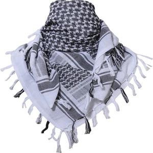Haute qualité 110cm carré coton Shemagh hommes écharpe Style ethnique classique Offre Spéciale arabe Keffiyeh pour les musulmans utilisation tactique - Product Image 2