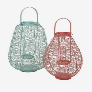 Wire Mesh Candle <b>Lantern</b> - Product Image 3