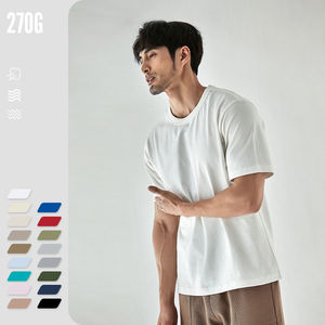 Camisetas de algodón de talla grande para hombre de alta calidad, fabricante de camisetas bordadas personalizadas Unisex para hombre, ropa deportiva para correr - Product Image 5