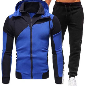 Chándal con capucha para hombre de alta calidad de colores vibrantes, chándales transpirables para hombre al por mayor, chándales de equipo deportivo personalizados para hombre - Product Image 2