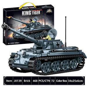 Ww2 alemán <span class=keywords><strong>Panzer</strong></span> Viii Maus <span class=keywords><strong>Tiger</strong></span> Tank ejército medio oruga vehículo ladrillos juguete modelo Kit soldado figura militar juego de bloques de construcción - Product Image 3