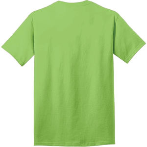 Camiseta de manga corta con cuello levantado de algodón 100% personalizada al por mayor para hombres y mujeres Top básico de Color sólido Suelto - Product Image 2