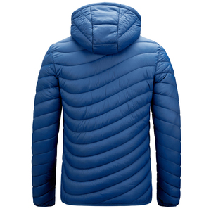 Chaleco acolchado con logotipo personalizado, chaleco acolchado, chaleco acolchado de pato y Ganso, venta al por mayor, chaquetas de invierno tejidas negras de peso ultraligero para hombres - Product Image 2