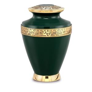 Urnes de crémation adultes gravées en étain de conception étonnante de vente élevée pour des restes de cendres humaines couleur de taille personnalisée - Product Image 5