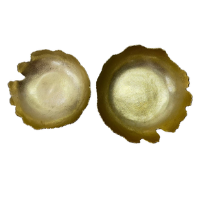 Couleur noire plateau de service moderne en laiton conteneur plateaux feuille forme salon décor bol décoration de la maison assiette de fruits - Product Image 6