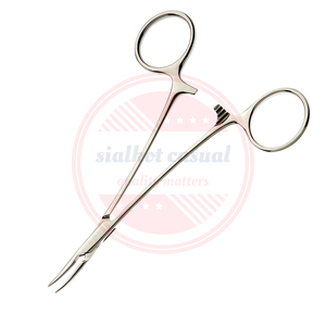 คีมหลอดเลือดแดงสแตนเลสเยอรมัน,คีมผ่าตัดมีตราสินค้าแบบตรงและโค้ง - Product Image 2