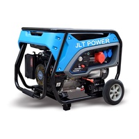 En Stock JLT POWER 7kw 192 nouveau modèle générateur d'énergie à essence démarrage automatique cadre ouvert 220V 50/60Hz tension nominale