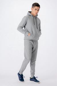 Chándal sólido gris a la moda para hombre, chándal con logotipo personalizado, ropa de entrenamiento, chándales de nailon personalizados para hombre - Product Image 6