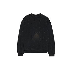 Sudadera de Invierno para Mujer 2026 con Pedrería - 100% Algodón Felpa Ecológica Transpirable Estilo Urbano Diseño Personalizable - Product Image 4