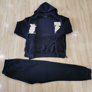 Nouveaux arrivages en gros Ensemble de deux pièces Ensembles de jogging Ensembles de pantalons élastiques pour hommes Survêtement de sport pour hommes à vendre - Product Image 2