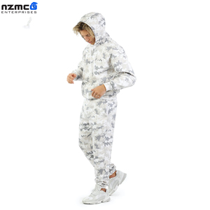 ชุดวอร์มผ้าไนลอนเนื้อหนาสำหรับผู้ชายกางเกงกีฬาพิมพ์ลายแห้งเร็วชุดวอร์มออกกำลังกายสีพื้น - Product Image 2