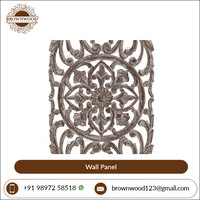 Panneau mural décoratif en MDF, prix de gros, qualité optimale, Design Unique, sculpté à la main, 120X40 Cm, du fournisseur indien