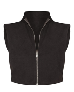 Confortable col haut sans manches Top qualité noir lin Look à la mode personnalisé concepteur décontracté fête fabriqué - Product Image 6