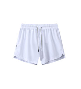 กางเกงขาสั้นวิ่งจ๊อกกิ้งของผู้ชายน้ำหนักเบาแห้งเร็วระบายอากาศได้ดีชุดออกกำลังกายพร้อมซับในตาข่ายแบบผูกเชือกปิดคุณสมบัติต่อต้านริ้วรอยตามต้องการ - Product Image 3