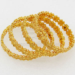 2026 Luxury Bridal <b>Bangles</b> for Women Gold Finish Wedding Jewelry Designer Wedding <b>Bangles</b> <b>Set</b> - Product Image 4