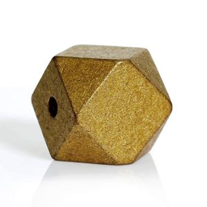 ลูกปัดไม้ทรงกลมแบบกำหนดเองลูกปัดไม้สีและลูกปัดทำจากไม้รูปทรงขนาดผลิตด้วยมือสินค้าอินเดีย - Product Image 3