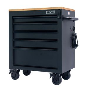 Vente en gros Armoire à outils en acier de 76cm Ensemble d'outils roulants à 05 tiroirs Boîte à hauteur réglable Garage de mécanicien d'atelier OEM & ODM pris en charge - Product Image 3