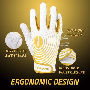 TARIF DE GROS DE GANTS DE FOOTBALL AMÉRICAIN à PAS CHER PRIX LA PLUS TENDANCE GANTS DE FOOTBALL - Product Image 2