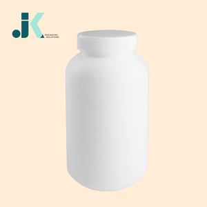 Botella redonda de embalaje de HDPE de 300ml de alta calidad con tapa de rosca Soluciones OEM/ODM para botellas de plástico M0338 - Product Image 1