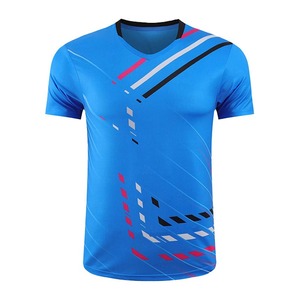 Factory Wholesale Quick Dry Unisex <b>Badminton</b> Jersey Custom Tennis Shirts Breathable And Eco-Friendly Wholesale Manufacture - Product Image 3