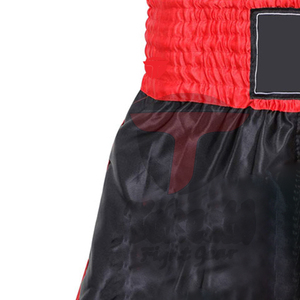 กางเกงมวยไทยชายขายดีที่สุด รับทำโลโก้ ราคาขายส่ง ชุดศิลปะการต่อสู้ยอดนิยม ผ้าสแปนเด็กซ์/โพลีเอสเตอร์ แห้งเร็ว ระบายอากาศได้ดี - Product Image 3