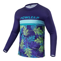 Maillot de descente respirant à séchage rapide personnalisé à prix bon marché maillot de moto DH tout-terrain à conception personnalisée maillot de course VTT MX BMX