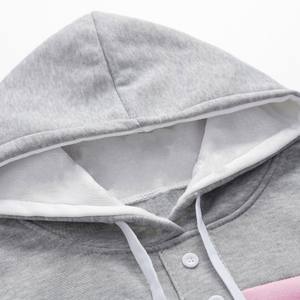 ชุดวอร์มสำหรับผู้หญิงผ้าฝ้าย100% มีหมวกสำหรับผู้ใหญ่ชุดวอร์มผ้าฝ้ายระบายอากาศเป็นมิตรต่อสิ่งแวดล้อมสำหรับฤดูหนาว - Product Image 5