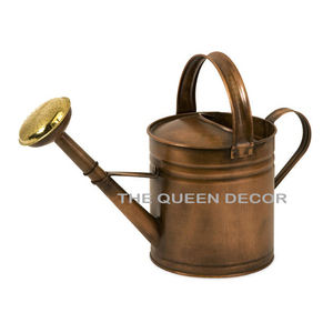 Arrosoir en métal avec poignée en métal pour jardin intérieur jardinage extérieur fournitures d'eau au look vintage - Product Image 1