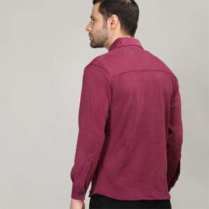 Veste chemise style homme Surchemise en coton durable avec fermeture boutonnée et design utilitaire - Product Image 6