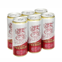 Meilleure vente Saigon Export Premium Alc 4.8% Bière 330ml X 24 Canettes (161A034) Saigon Export Premium Alc Steam Beer Variété