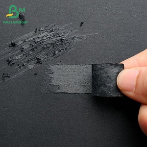 110lbs Black <strong>Textured</strong> Cardstock 12 X 24" Cover Card Stock <strong>Paper</strong> - Product Image 2