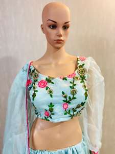 Te presentamos hermosa ropa de fiesta de diseñador Lehenga Collection - Product Image 6