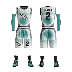 Los mejores uniformes de baloncesto para hombre al por mayor diseñe su propio logotipo sublimación impresa ropa deportiva kits de uniformes de baloncesto - Product Image 1