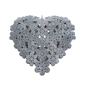 Lumières suspendues en forme de cœur irisées personnalisées en gros pour la décoration de la maison - Product Image 5