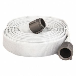 DuroMax XPH1550FH 1.5" X 50' Flexible Double Jacket EPDM Fire Discharge <b>Hose</b> for Class A/B Fires - Product Image 1
