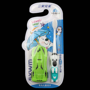 Cepillo de dientes para niños - Verde (929A) - Product Image 1