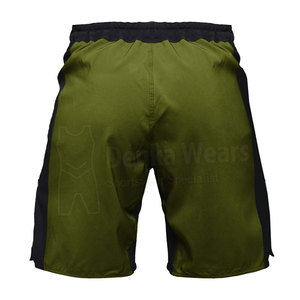 Gran oferta de pantalones cortos MMA para hombre, servicio OEM personalizable, ajuste holgado, Spandex/poliéster, ropa deportiva de alta calidad para entrenamiento de artes marciales - Product Image 3
