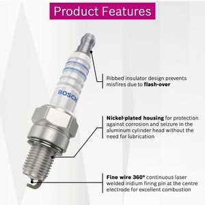 หัวเทียนสตาร์ทที่จำเป็นสำหรับรถจักรยานยนต์ทุกประเภท อุปกรณ์เสริมรถจักรยานยนต์ชั้นนำ มีจำหน่ายในราคาสุดคุ้ม - Product Image 6