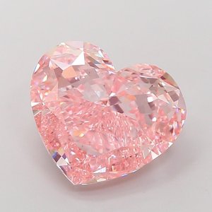 Diamante Rosa Intenso de Laboratorio, Corte Corazón, 10.02ct, VS2 - Product Image 1