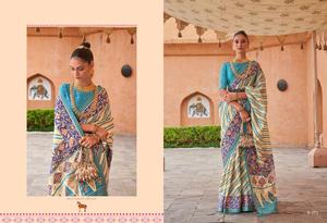 Pure Barabbas Women's Collection Handcrafted Silk <b>Blouse</b> Sari Smooth Finish Indian Pakistani Clothing Dhwaja Export Ready Wear - Product Image 2