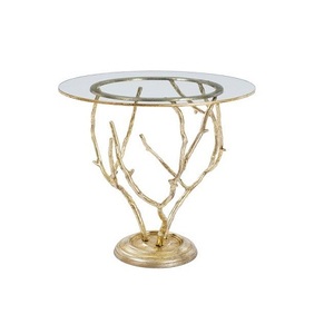 Xu Hướng Thiết Kế Sắt Và Thủy Tinh Bàn Cà Phê Tùy Chỉnh Hình Dạng Và Kích Thước Trung Tâm Bảng Tại Giá Rẻ Nhất Giá - Product Image 2