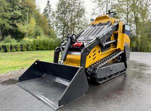 Livraison gratuite bon marché Mini Skid Steer moteur CE EURO5 EPA Skidsteer roue diesel sur chenilles Mini chargeuse sur chenilles pour tout terrain - Product Image 3