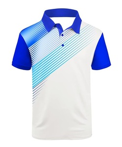 OEM logotipo personalizado 100% algodón para Polo Tee con rayas moda Slim Fit manga corta de gran tamaño de los hombres para Polo camisa de lona sólida - Product Image 5