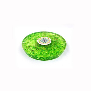 Produit le plus vendu : Sous-verres attrayants en onyx vert, produits en orgone faits à la main, vente en gros auprès d'un fabricant indien - Product Image 1