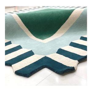 Irregular Wall to Wall <b>Large</b> Big Colorful Very Low Price Edges Corners Handmade Wool Rugs Carpet Tapis Home Commercial Project - Product Image 2