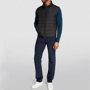 Chaleco Acolchado con Cremallera Completa para Hombre, Chaleco Sin Mangas para Invierno - Product Image 4